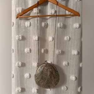 La Regale Silver Evening Bag